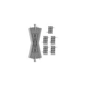 Track-6-12050 - 22 1/2-DEGREE CROSSOVER - Quality Trains and Accessories Galore