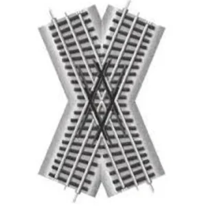 Track-6-12051 - 45-Degree Crossover - Quality Trains and Accessories Galore