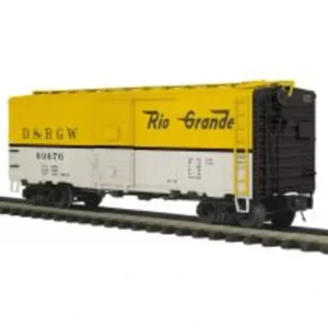Rolling Stock-20-99394 - Denver & Rio Grande 40 AAR Box Car - Quality Trains and Accessories Galore