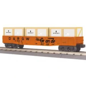 Rolling Stock-30-72177 - Denver & Rio Grande Gondola Car - Quality Trains and Accessories Galore