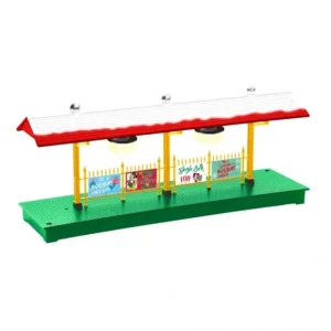 Buildings / Kits-2329190 - DISNEY CHRISTMAS STATION PLATFORM - Quality Trains and Accessories Galore