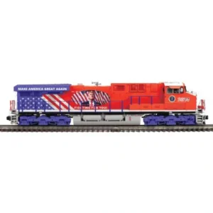 Engines-20-21935-1 - Donald J. Trump ES44AC Diesel Engine w/Proto-Sound 3.0 w/Charging Lights - Quality Trains and Accessories Galore