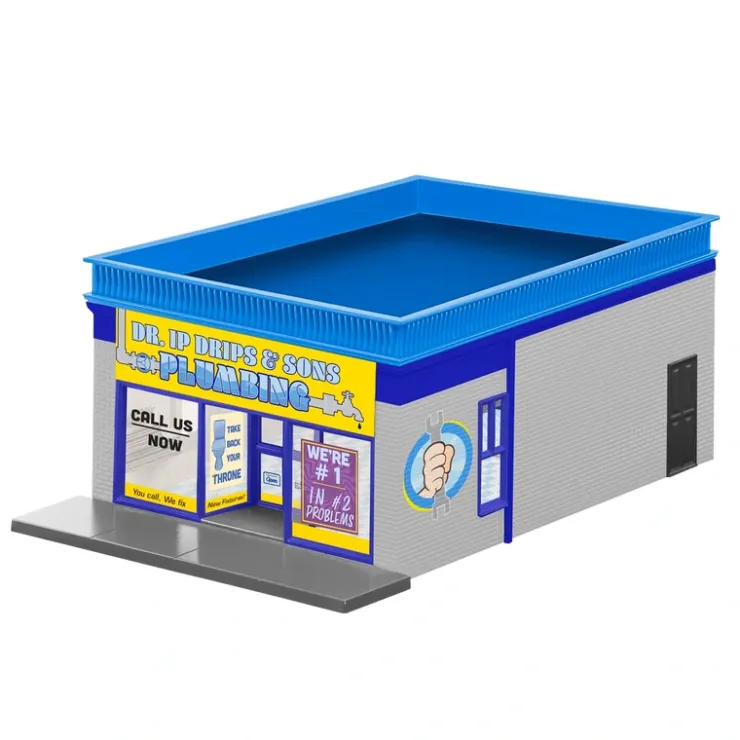 Building-2129140 - DR. IP DRIPS & SONS PLUMBING - Quality Trains and Accessories Galore