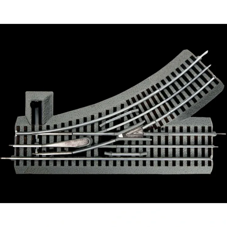 Track-6-81254 - FASTRACK O31 REMOTE/COMMAND SWITCH - LEFT HAND - Quality Trains and Accessories Galore