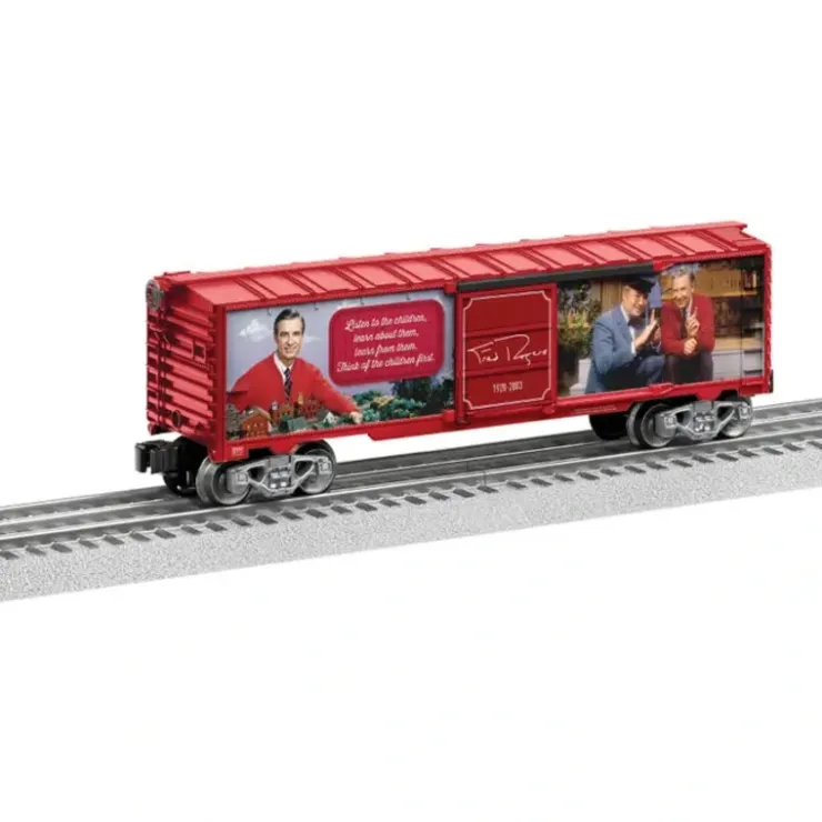 Rolling Stock-2438340 - Fred Rogers Boxcar - Quality Trains and Accessories Galore