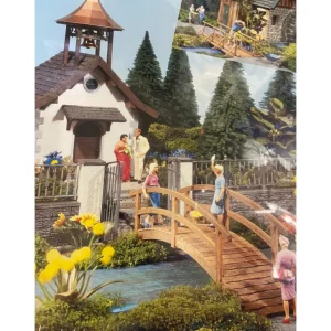 G331725 - POLA Small Wooden Bridge (Pack of 2) - Quality Trains and Accessories Galore