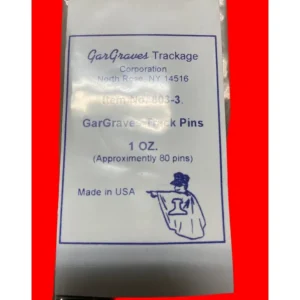 GAR 803-3 - 80 Track Pins for Ross or Gargraves Track - Quality Trains and Accessories Galore