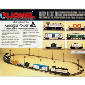 Ready to Run Sets-6-11819 - Georgia Power / US Olympic O Gauge Diesel Train Set - Quality Trains and Accessories Galore