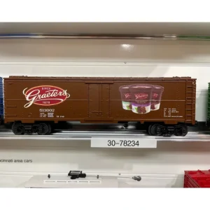 Rolling Stock-30-78234 - Graeter's Ice Cream Reefer Car #513002 - Quality Trains and Accessories Galore