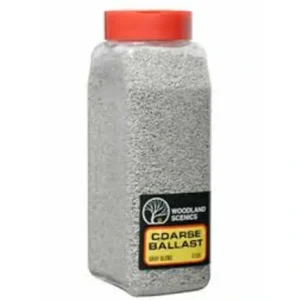 Accessories-1395 - Gray Blend Coarse Ballast / Shaker - Quality Trains and Accessories Galore