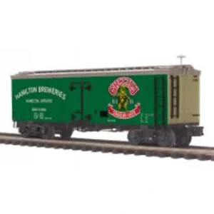 Special Projects-20-94674 - Grizzly Beer 36 Woodsided Reefer Car #61985 - Quality Trains and Accessories Galore