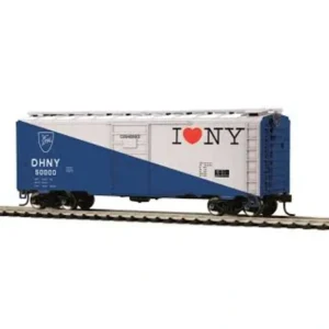 Rolling Stock-85-74154 - HO GAUGE - Delaware & Hudson (I Love NY) 40' PS-1 Box Car #50000 - Quality Trains and Accessories Galore