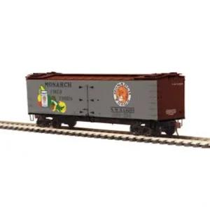 Rolling Stock-80-94063 - HO GAUGE - Monarch R40-2 Woodside Reefer Car - Quality Trains and Accessories Galore
