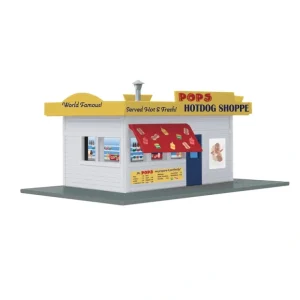 Building-2167020 - HO Gauge - POPS HOT DOG SHOPPE KIT - Quality Trains and Accessories Galore