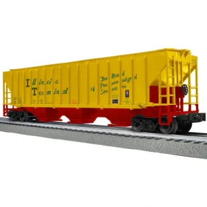 O Rolling Stock-2442129 - Illinois Terminal PS-2CD Covered Hopper #2104 - Quality Trains and Accessories Galore