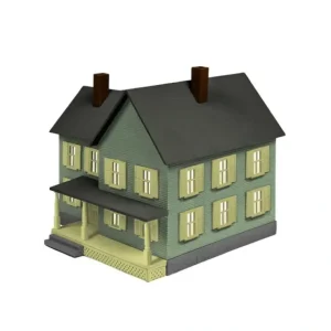 HO Buildings-1956160 - Jefferson House-Built Up - Quality Trains and Accessories Galore