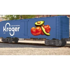 Rolling Stock-30-78239 - Kroger Modern Reefer Car - (Veggies - Dixie Union Station) - Quality Trains and Accessories Galore