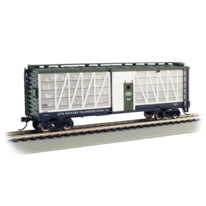 Rolling Stock-15902 - LIVE POULTRY TRANSPORTATION CO. #251 (WITH CHICKENS) - Quality Trains and Accessories Galore