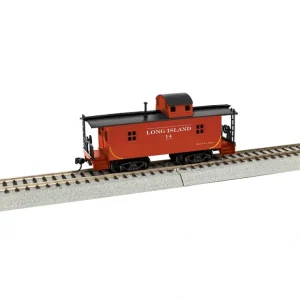 Rolling Stock-1954290 - LONG ISLAND WOOD CABOOSE #14 - Quality Trains and Accessories Galore