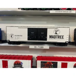 Rolling Stock-30-71089 - Madtree Brewing Company 50' Double Door Plugged Box Car - Quality Trains and Accessories Galore