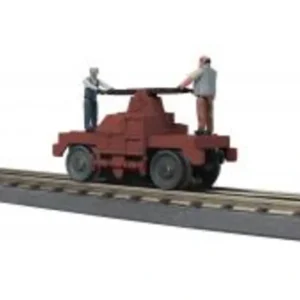 Engines-30-5235 - Maintenance of Way Operating Hand Car - (Tuscan) - Quality Trains and Accessories Galore