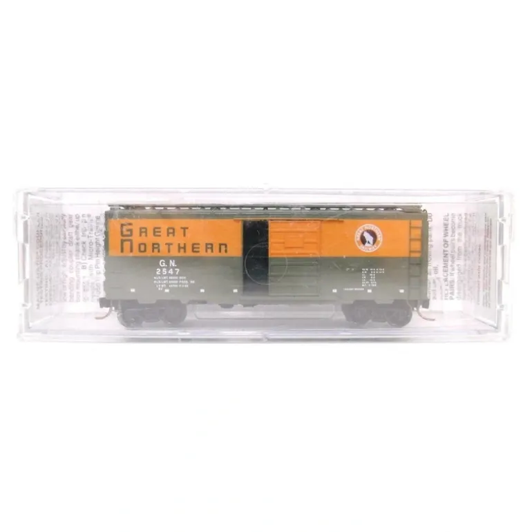 Micro-Trains 02000226 N Great Northern 40' Standard Single Door Boxcar #2547 - Quality Trains and Accessories Galore> Flash Sale