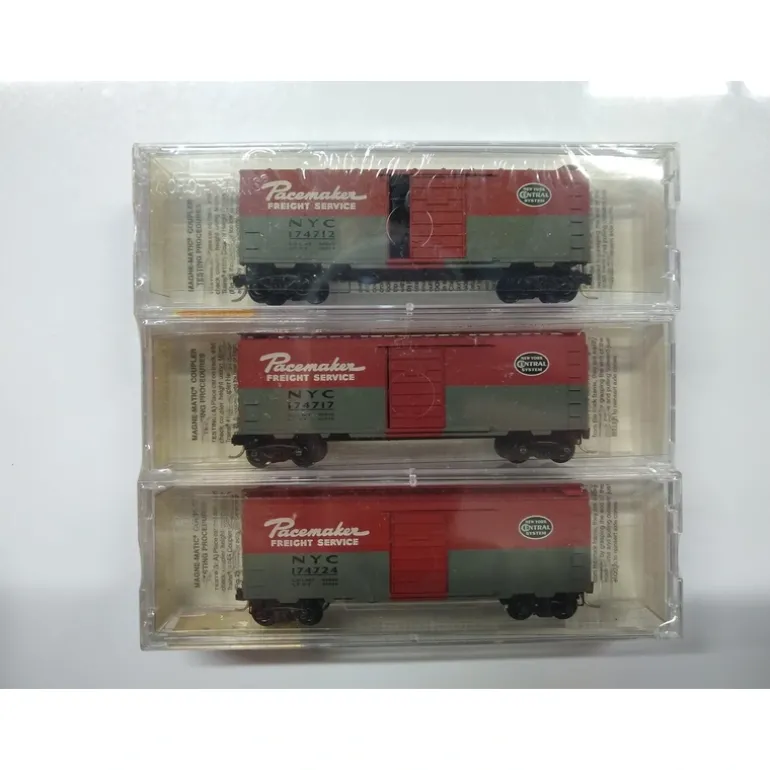 Micro-Trains 02000242 N NYC Pacemaker 40' Standard Single-Door Boxcar (Set of 3) - Quality Trains and Accessories Galore> Sale