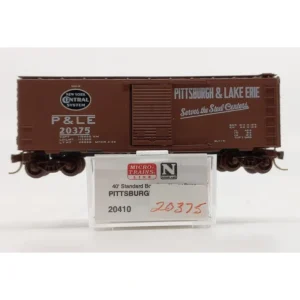 Micro-Trains 02000410 N P&LE 40' Standard Single Door Boxcar #20375 - Quality Trains and Accessories Galore> Discount