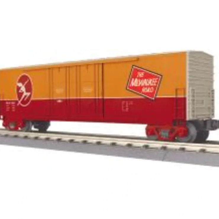 Rolling Stock-30-71055 - Milwaukee Road 50 Double Door Plugged Boxcar - Quality Trains and Accessories Galore