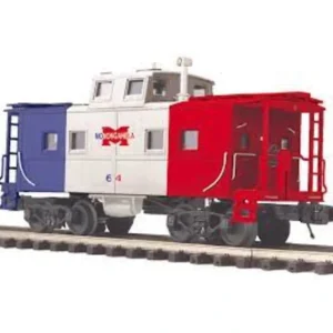 Rolling Stock-20-91665 - Monongahela Steel Caboose (Center Cupola) - Quality Trains and Accessories Galore