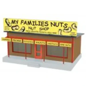 Buildings / Kits-30-90631 - My Family's Nuts - Nut Shop Road Side Stand - Quality Trains and Accessories Galore