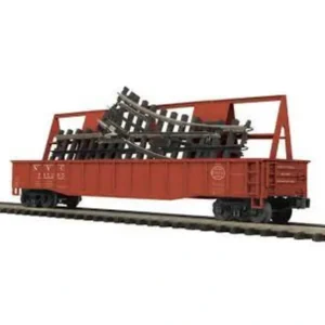 Rolling Stock-20-95136 - New York Central Gondola Car w/ScaleTrax O-31 Switch - Quality Trains and Accessories Galore