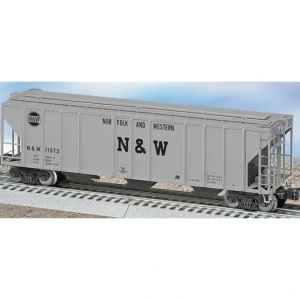 O Rolling Stock-6-27135 - Norfolk and Western PS-2CD 4427 Hopper #71573 - Quality Trains and Accessories Galore