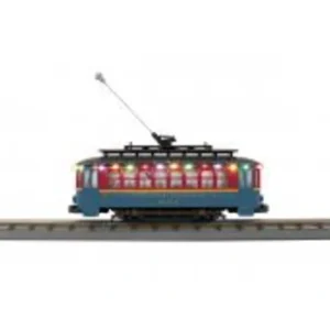 Diesel / Electric-30-5245 - North Pole Bump-n-Go Trolley With LED Lights - Quality Trains and Accessories Galore