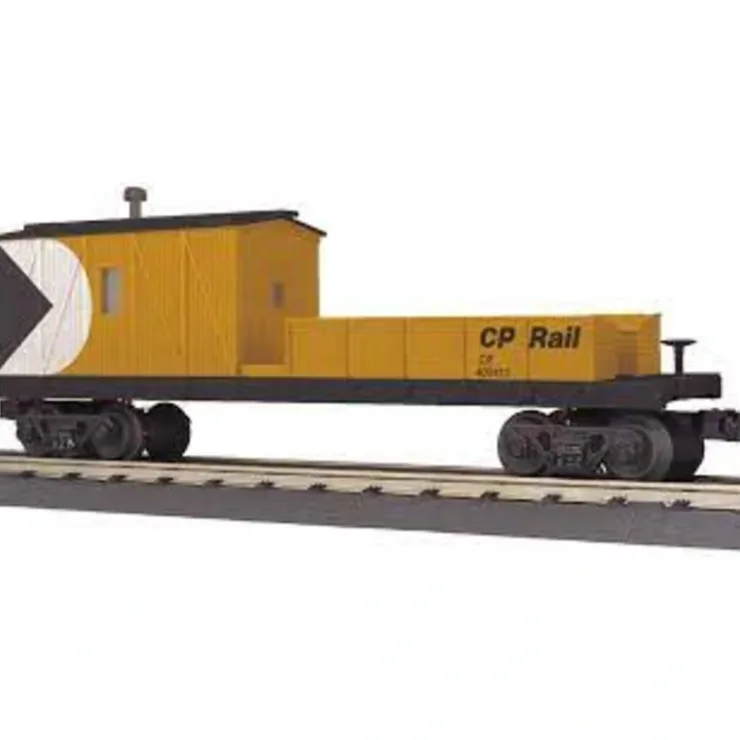 Rolling Stock-30-79468 - O Gauge CP Rail Crane Tender Car - Quality Trains and Accessories Galore