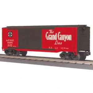 Rolling Stock-30-71006 - O Gauge Santa Fe 40' Double Door Box Car - Quality Trains and Accessories Galore
