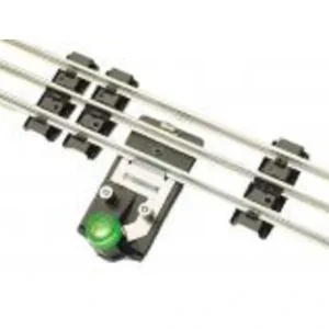 Track-10-99021 - O Gauge/Standard Gauge Tinplate Track Lighted Lockon - Quality Trains and Accessories Galore