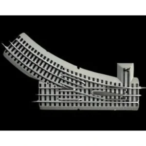 Switches-6-12018 - O36 Manual Switch - RIGHT Hand ( RH ) - Lionel FASTRACK - Quality Trains and Accessories Galore