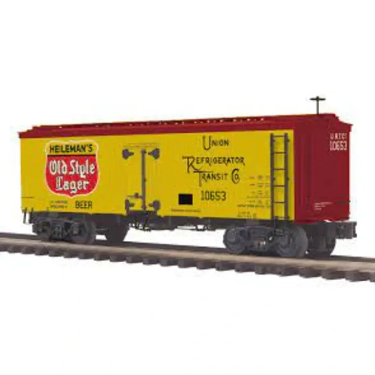Rolling Stock-20-94485 - O Scale 36 Woodsided Reefer Car - Old Style Beer - Quality Trains and Accessories Galore