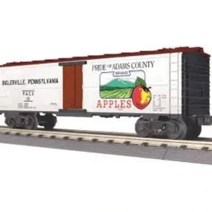Rolling Stock-30-78228 - O Scale Modern Reefer Car - Adams County Apples Car No. 101 - Quality Trains and Accessories Galore