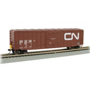 HO Rolling Stock-14903 - 50' OUTSIDE BRACED BOX CAR WITH FRED - CANADIAN NATIONAL - Quality Trains and Accessories Galore