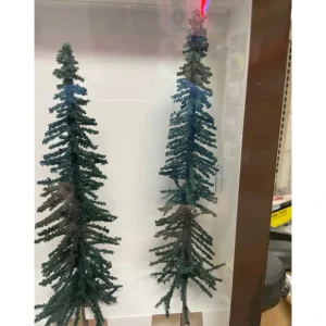 Scenery Supplies-32203 - 8" - 10" Conifer 3/pk - Quality Trains and Accessories Galore