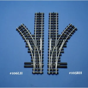 R106M - 0-31 Left Hand Switch with DZ-1000 - Quality Trains and Accessories Galore> Online