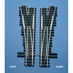 R100M - REGULAR 11 Degree Right Hand Switch with DZ-1000 - Quality Trains and Accessories Galore> Best