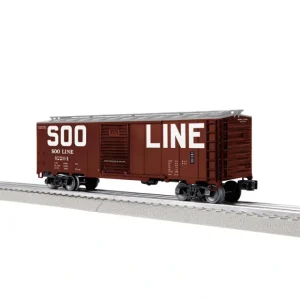 Rolling Stock-2442291 - Soo Steel Side Box Car #42204 - Quality Trains and Accessories Galore