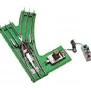 Track-10-99044 - Std. Gauge Tinplate Std. Gauge Switch - Right Hand 42 Daim. - Quality Trains and Accessories Galore