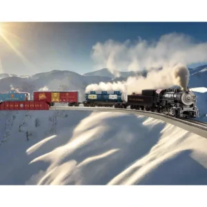 Engines-2123070 - THE POLAR EXPRESS FREIGHT LIONCHIEF SET - Quality Trains and Accessories Galore