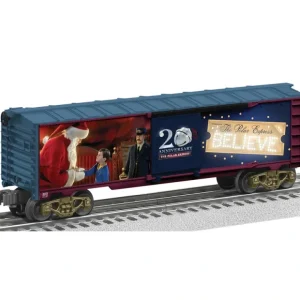 Rolling Stock-2428170 - THE POLAR EXPRESS 20TH ANNIVERSARY ILLUMINATED SOUND BOXCAR - Quality Trains and Accessories Galore