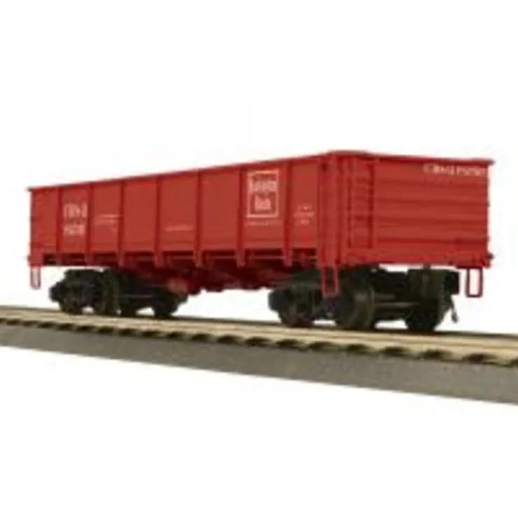 Rolling Stock-20-95481 - 55-Ton All Steel Drop-Bottom Gondola - Burlington Route Car No. 182515, 182519 - Quality Trains and Accessories Galore
