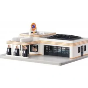 Buildings and Kits-30-9109 - Union 76 Operating Gas Station - Quality Trains and Accessories Galore